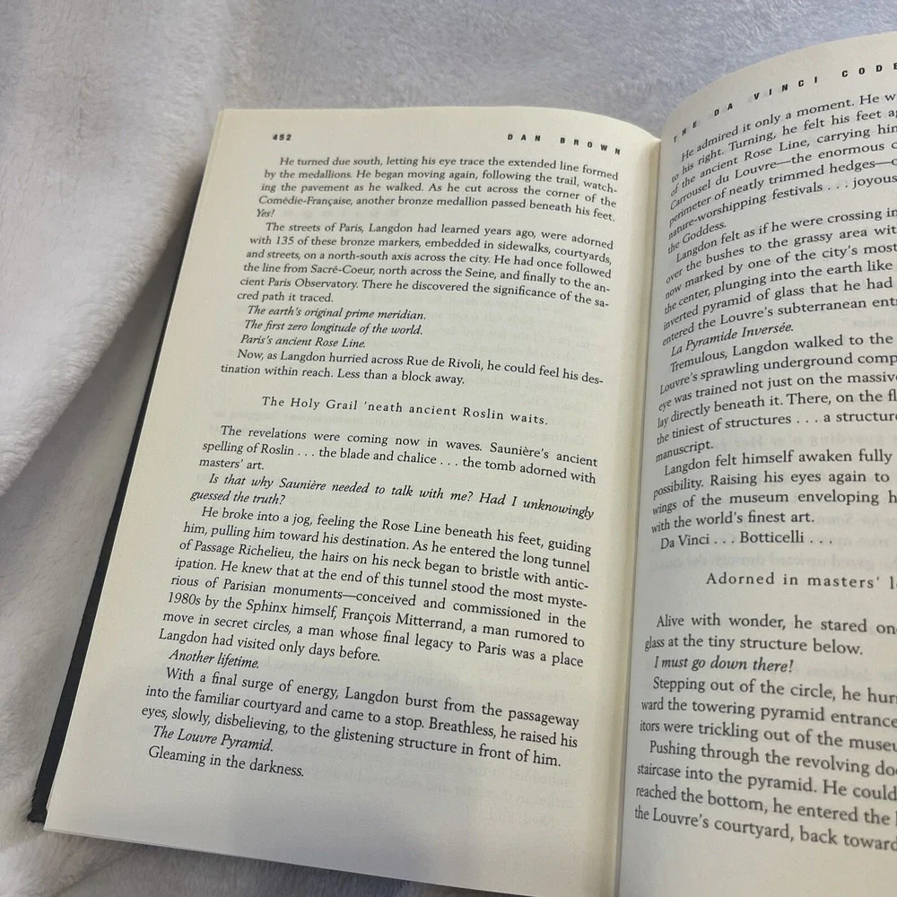 THE‎ DA VINCI CODE Dan Brown First Edition, 1st Print, 2003